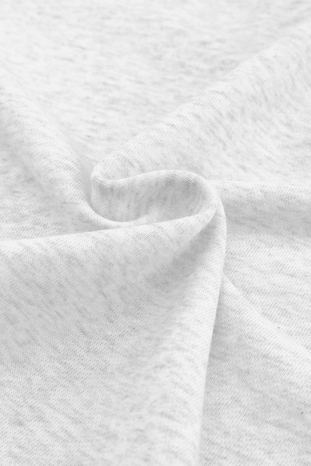 Gray Plus Size Kangaroo Pocket Henley Button Hoodie
