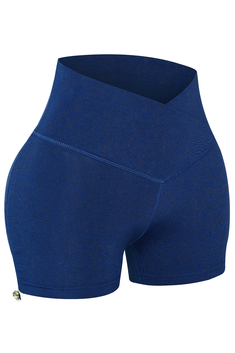 Blue Athletic Gym Butt Lifting Yoga Shorts